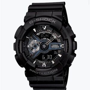 G-Shock (GA110-1B) Black and Gray Analog-Digital Watch
